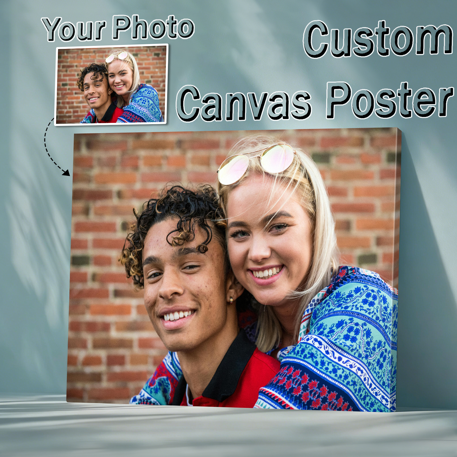 Home Decor Aesthetic - 1Pc Personalized Custom Canvas Poster -