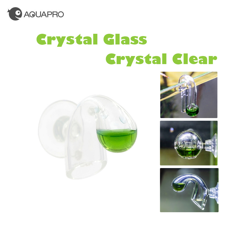 Terrarium Glass Bottle - Aquarium CO2 Monitor Concentration Checker Glass