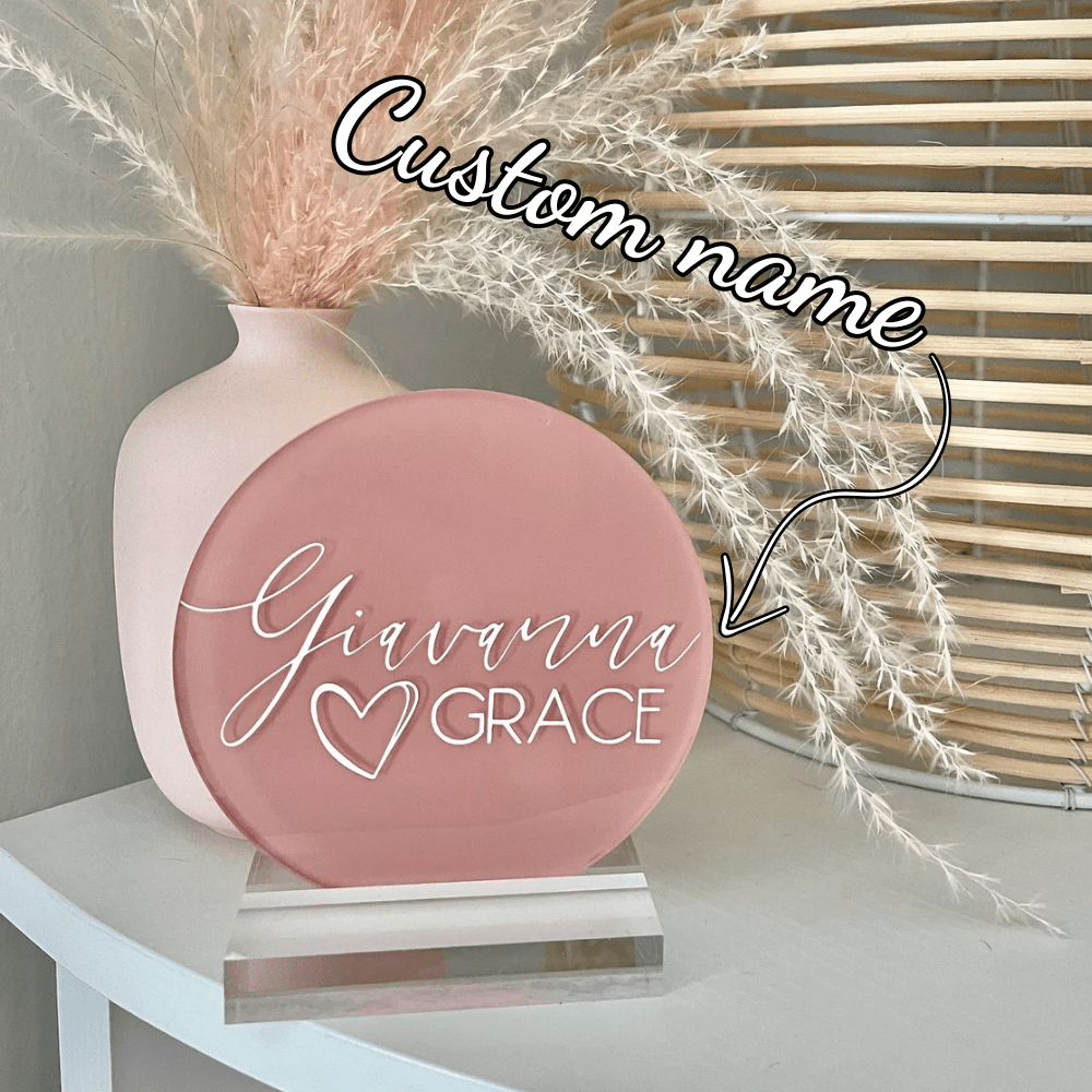 Home Decor Inspo - Custom Acrylic Ornament Customized Personalized Name