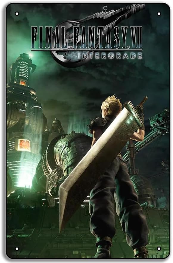 Final Fantasy VII Game Poster  - Home Decor Games Free avis et prix