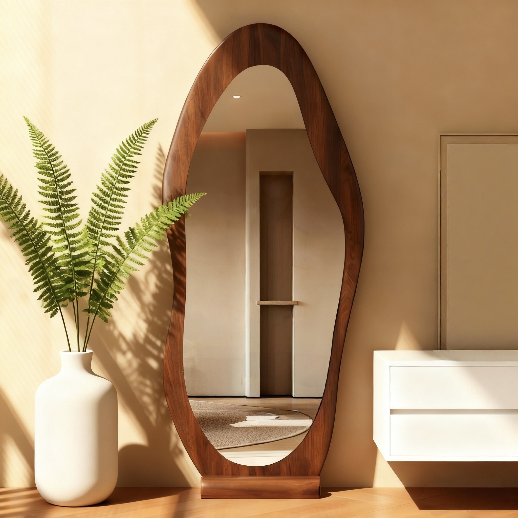 Modern Full Length Floor Mirro - Flooring Home Decor avis et prix