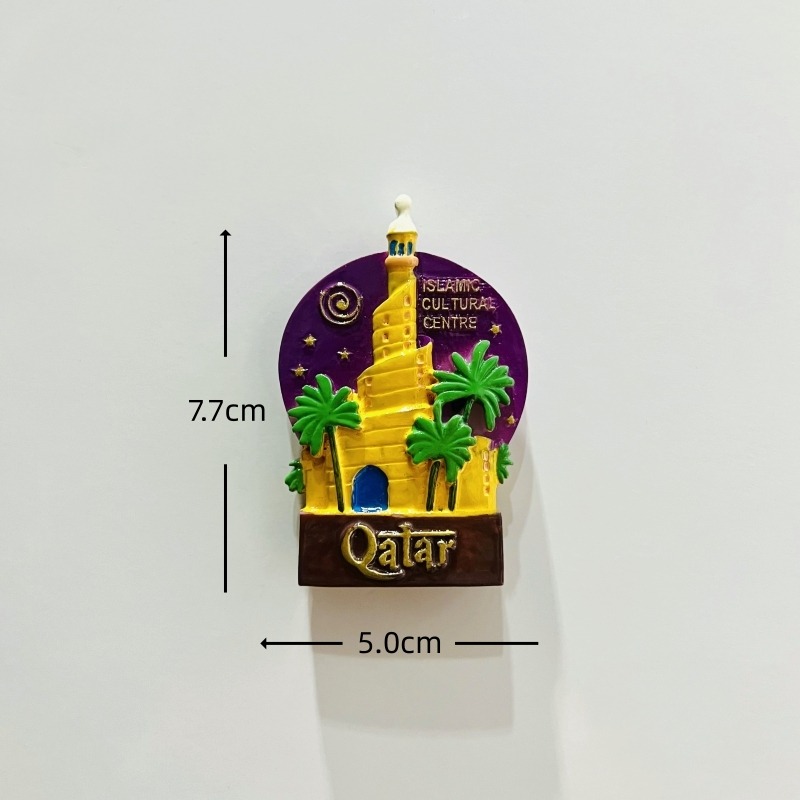 Qatar 3D Fridge Magnets Orname - Home Decor Qatar avis et prix