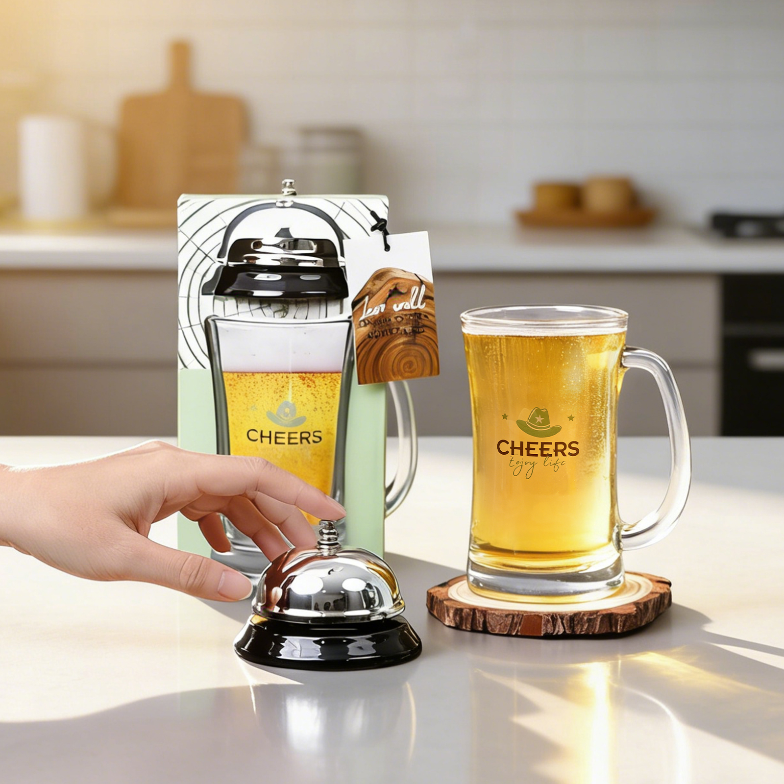 Novelty Beer Stein & Beer Bell - Home Decor Enthusiast avis et prix