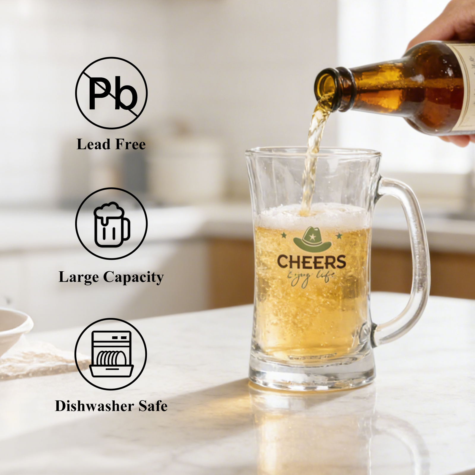 Novelty Beer Stein & Beer Bell - Home Decor Enthusiast avis et prix