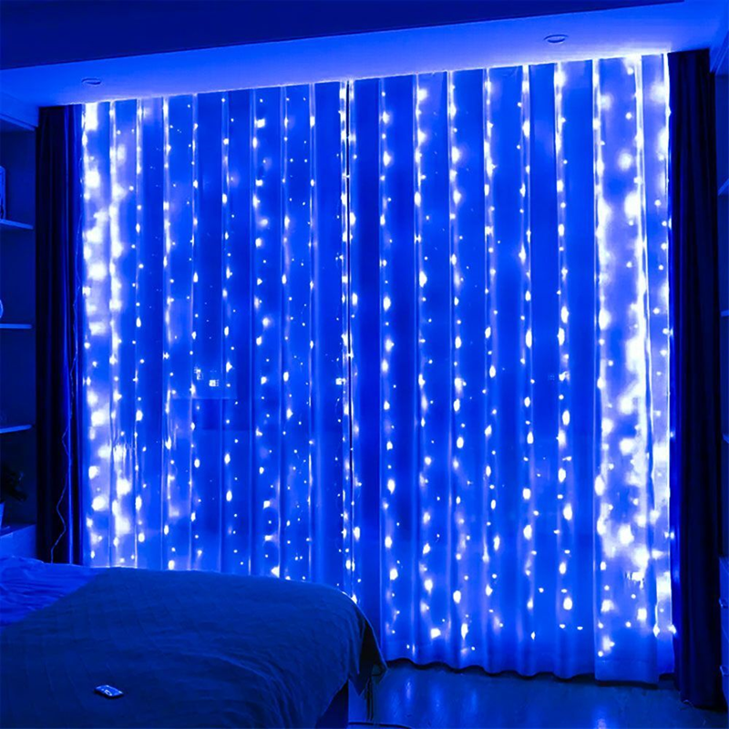 6x3M LED USB Curtain String Fa - String Curtain Light avis et prix