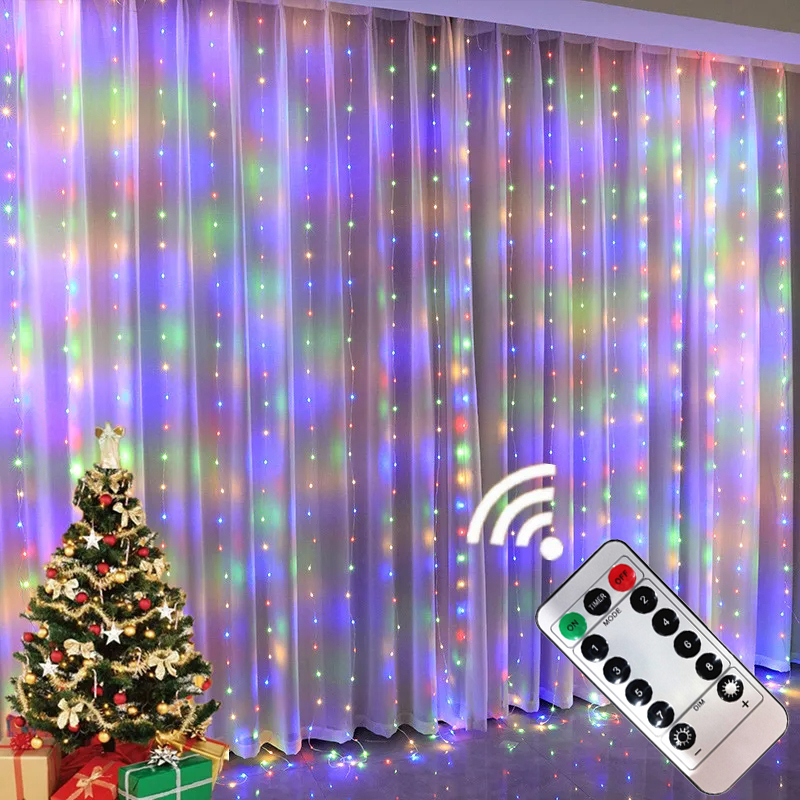 6x3M LED USB Curtain String Fa - String Curtain Light avis et prix