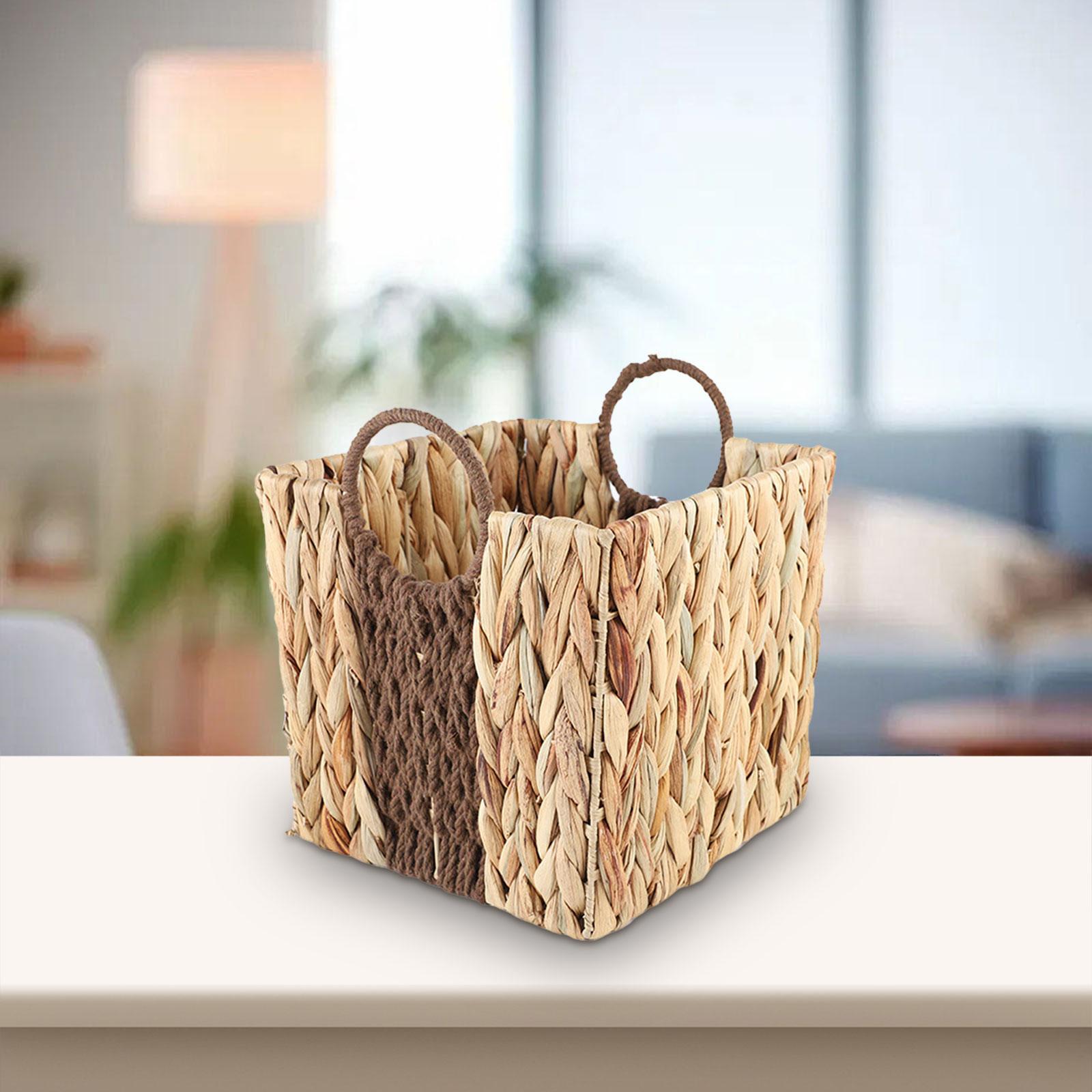 Woven Storage Basket Hamper Ho - Home Decor Hampers avis et prix