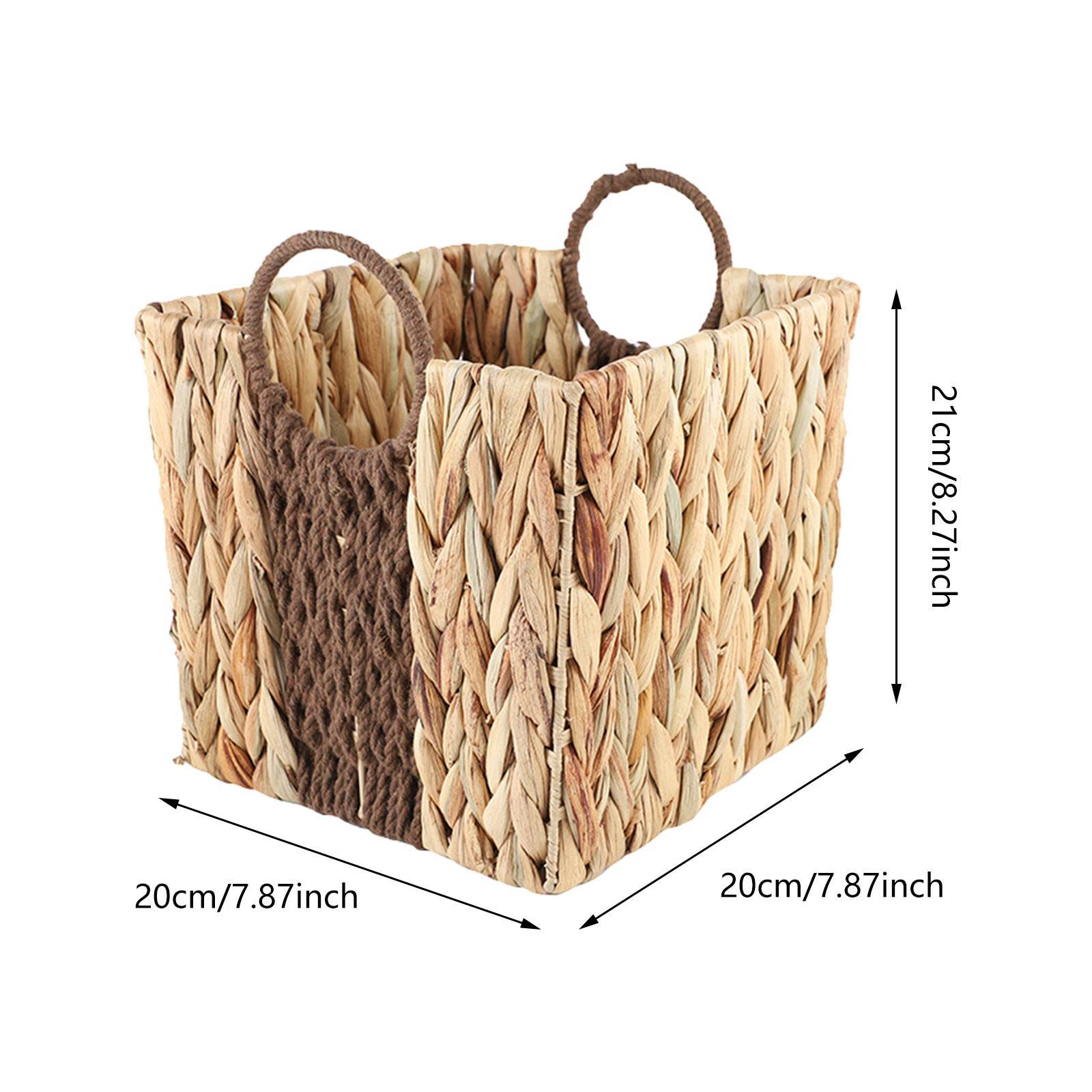 Woven Storage Basket Hamper Ho - Home Decor Hampers avis et prix
