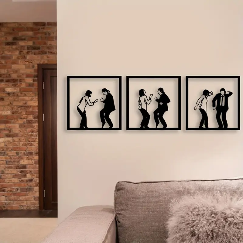 DDPNKL 3-Piece Metal Novel Low - Home Decor Enthusiast avis et prix