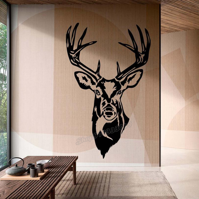 Deer Wall decal Horns Forest W - Home Decor Vinyl Flooring avis et prix