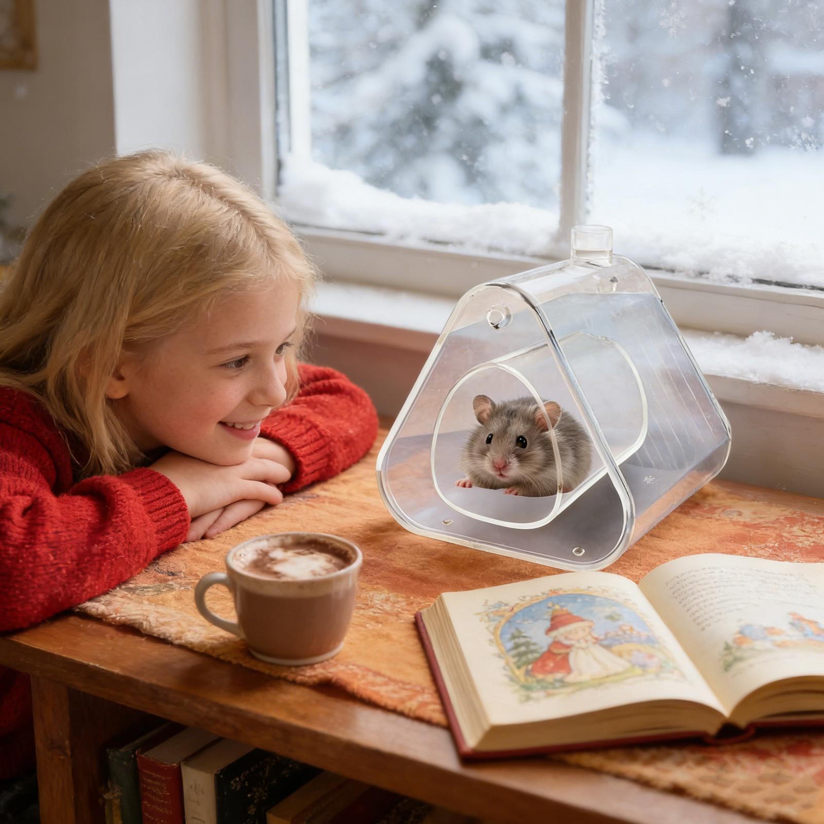 Hamster Cooler House Full Tran - Home Decor Habitat avis et prix