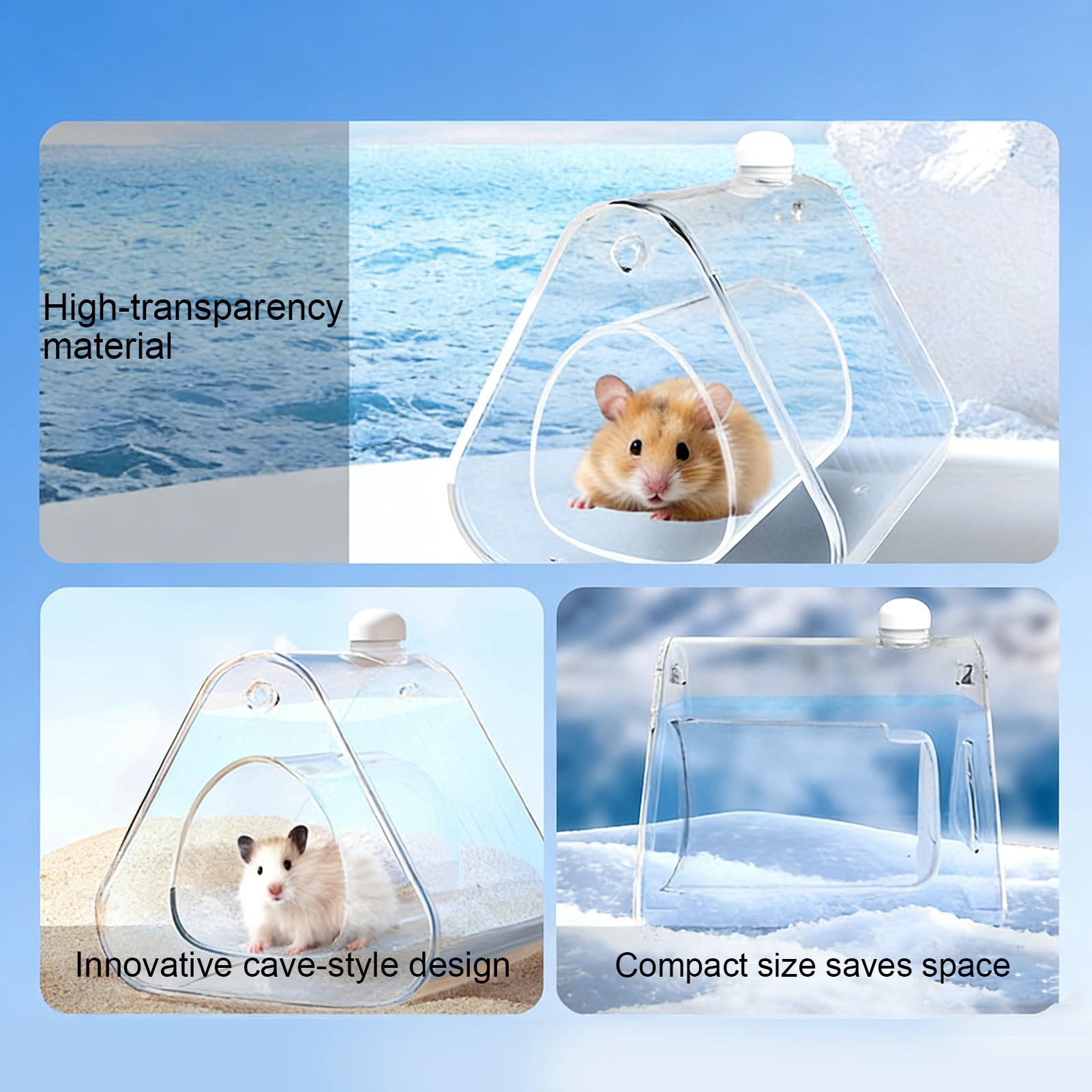 Hamster Cooler House Full Tran - Home Decor Habitat avis et prix