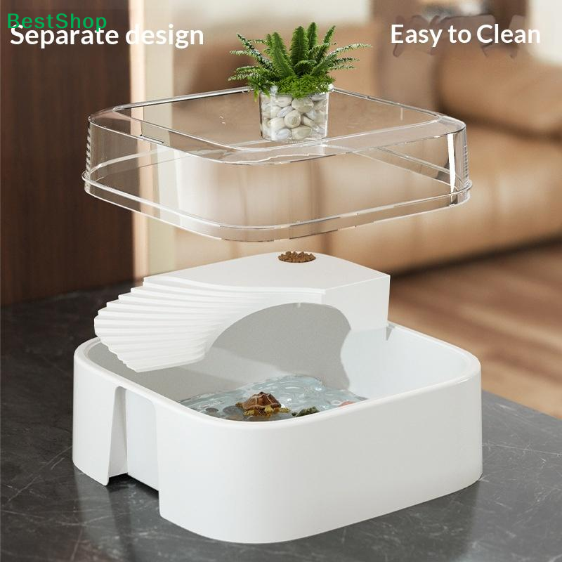 ♩Transparent Turtle Tank Home  - Home Decor Habitat avis et prix