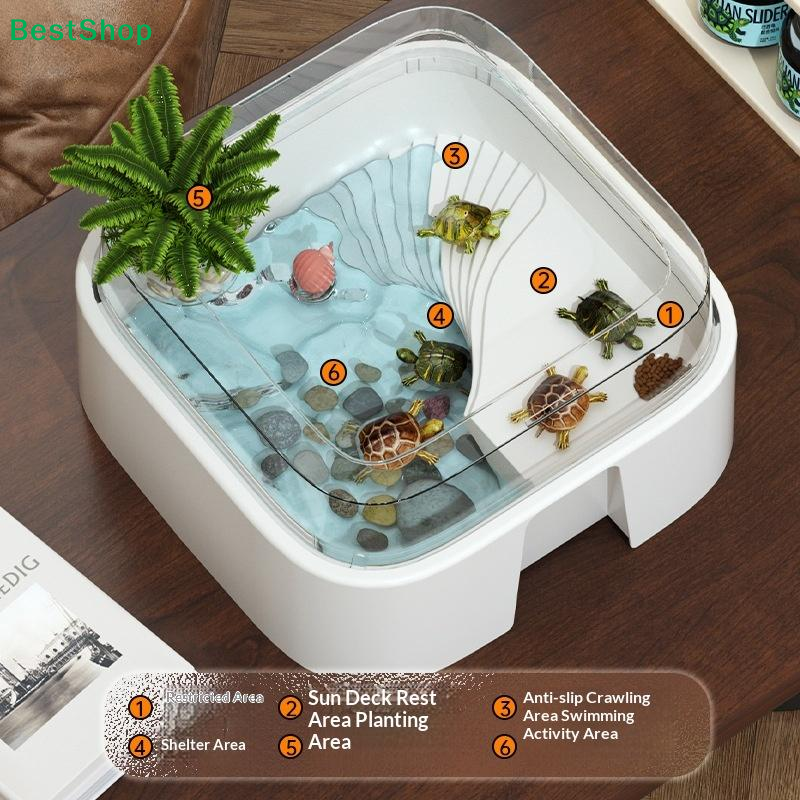 ♩Transparent Turtle Tank Home  - Home Decor Habitat avis et prix