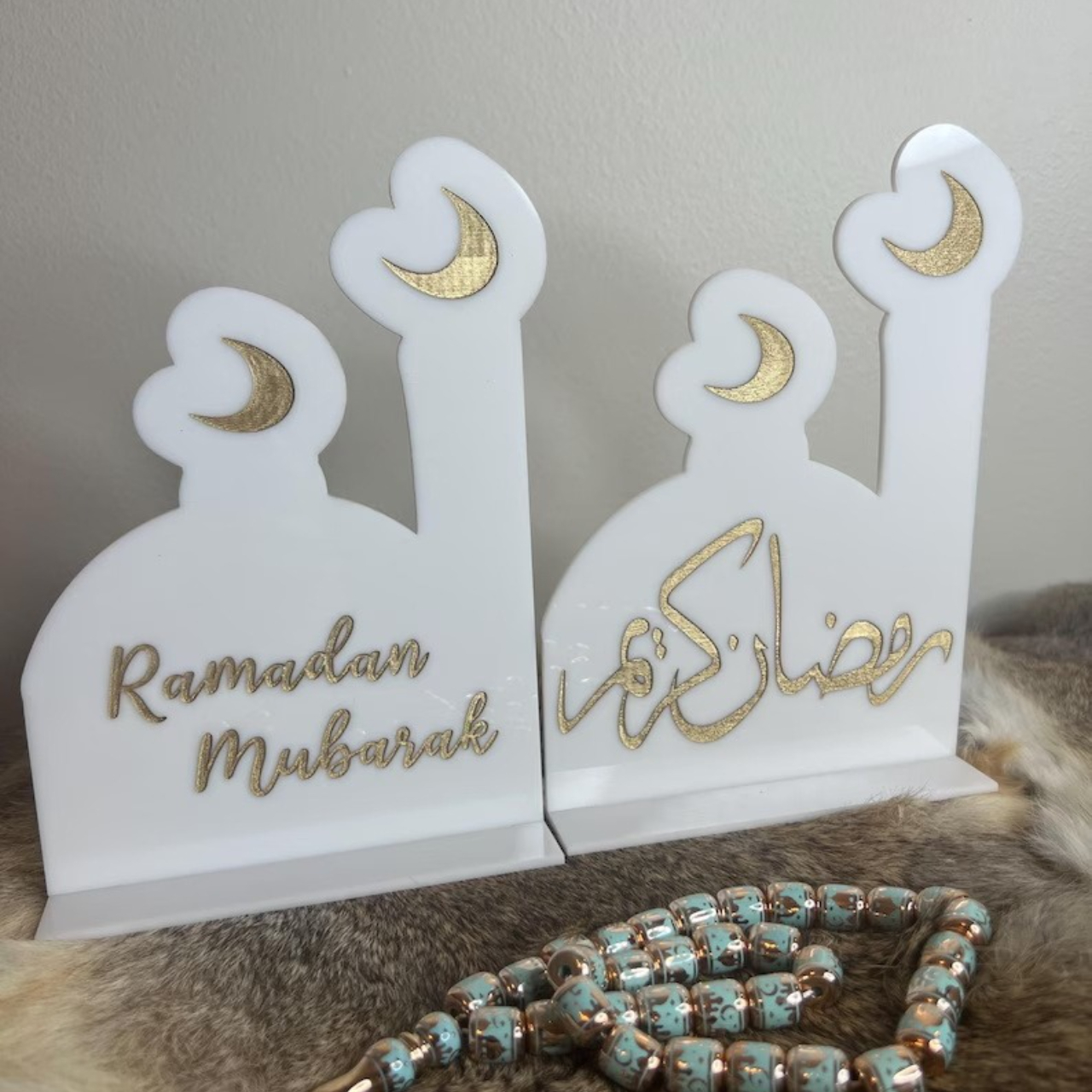 Ramadan Mubarak Acrylic Sign | - Home Decor Ramadan avis et prix