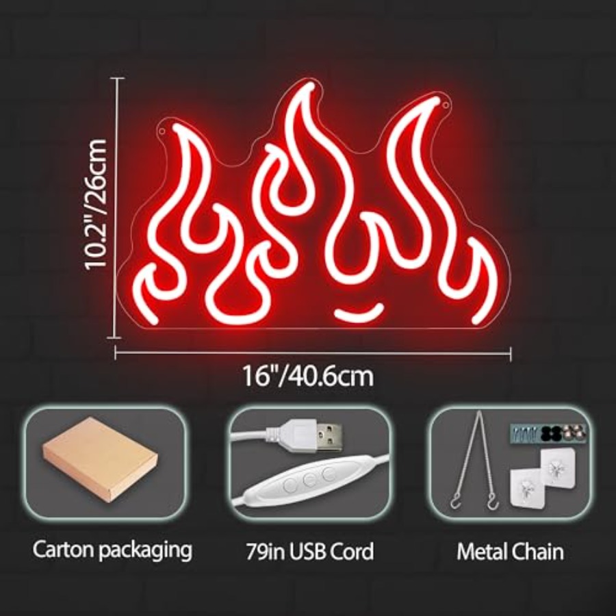 Neon Sign LED Wall Light for G - Home Decor Games Free avis et prix