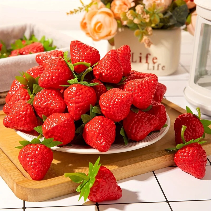 Simulated Artificial Strawberr - Home Decor Store avis et prix