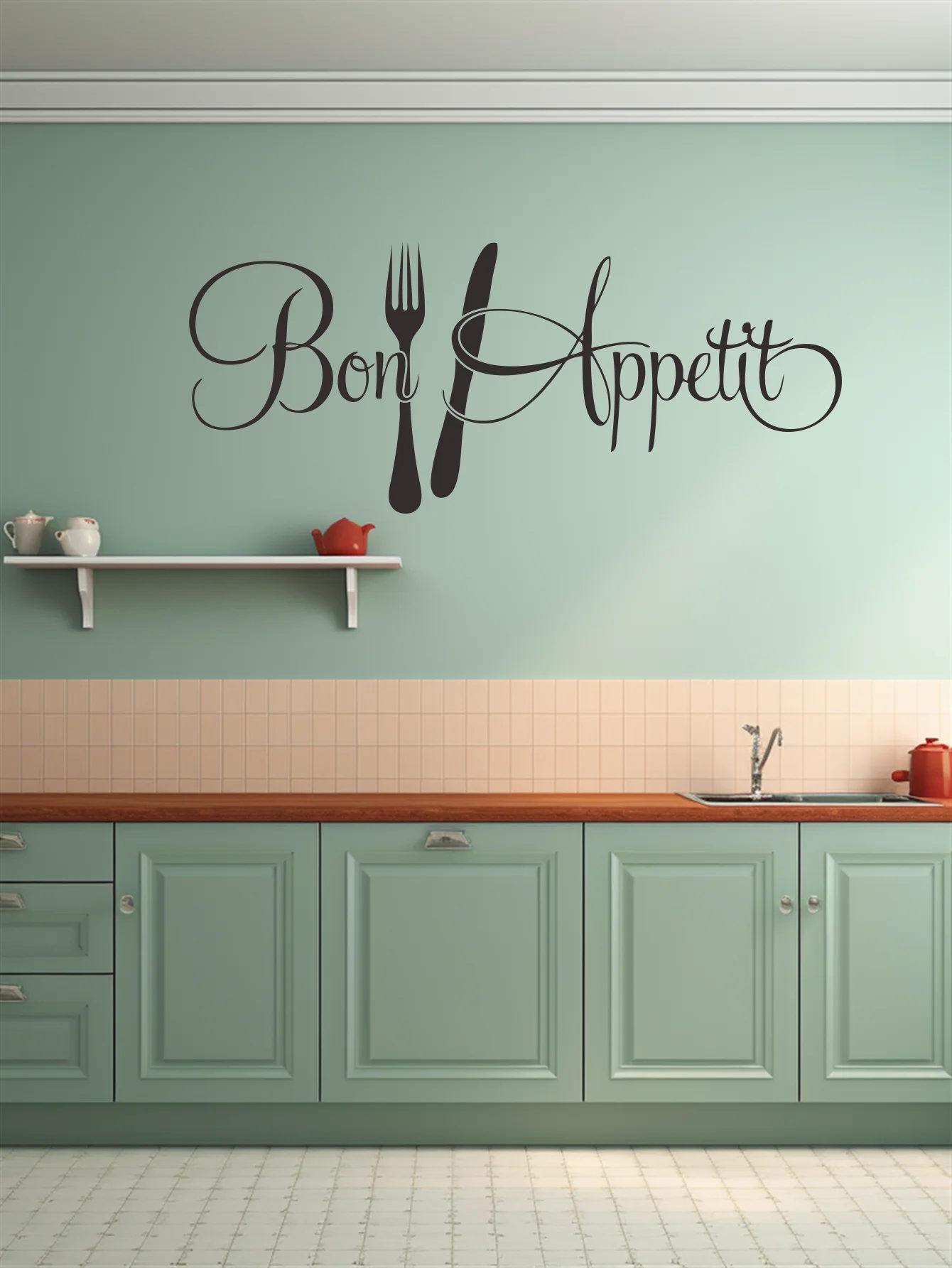1 pc Bon Appétit with Fork and - Home Decor App Free avis et prix