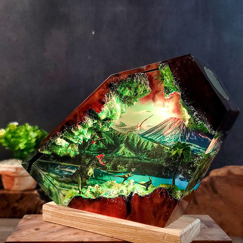 Table Resin Lamp Dinosaur Figu - Home Decor Inspo avis et prix