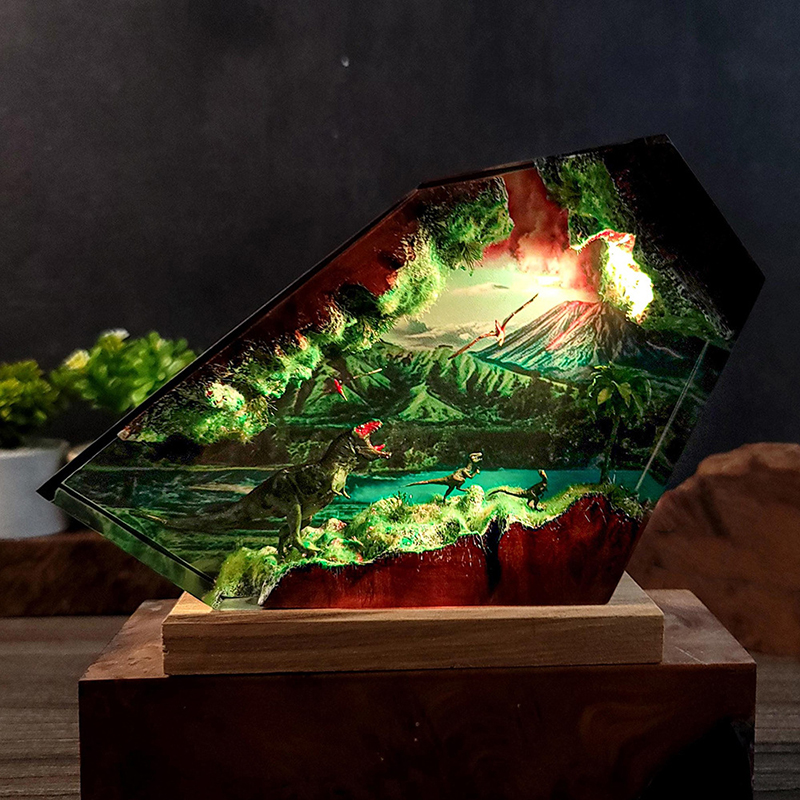 Table Resin Lamp Dinosaur Figu - Home Decor Inspo avis et prix