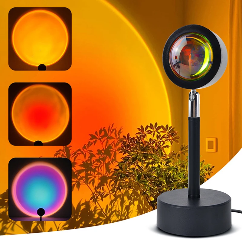 Smart LED Sunset Lamp Colorful - Home Decor App Free avis et prix