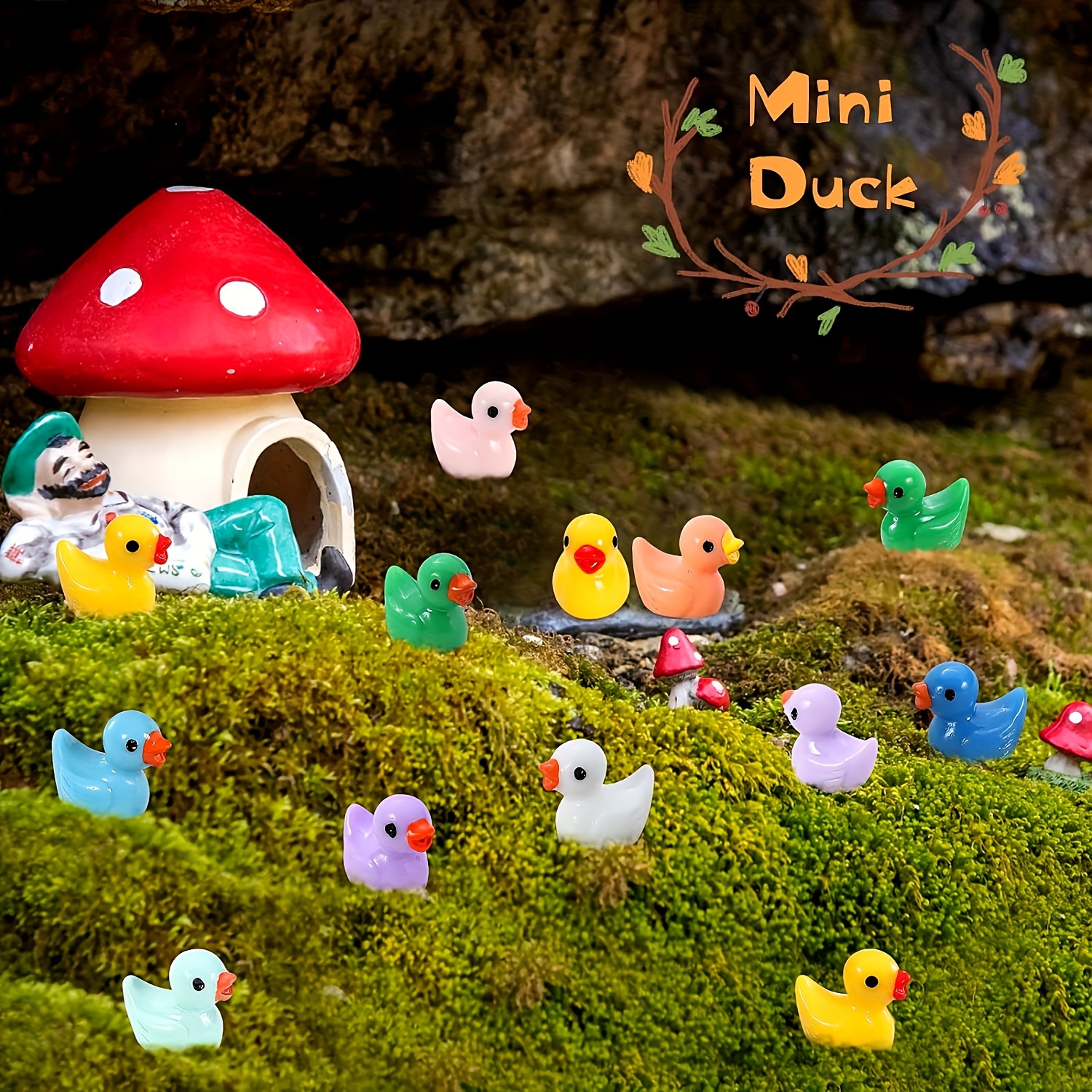 50/100pcs Multicolor Mini Resi - Home Decor Under 100 avis et prix