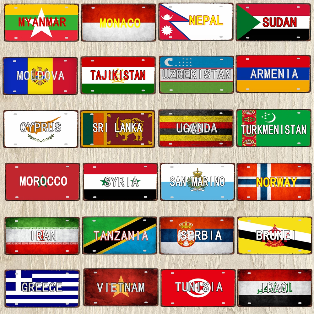 【YZFQ 】30X15CM  Metal Signs  Z - Home Decor Zurich avis et prix
