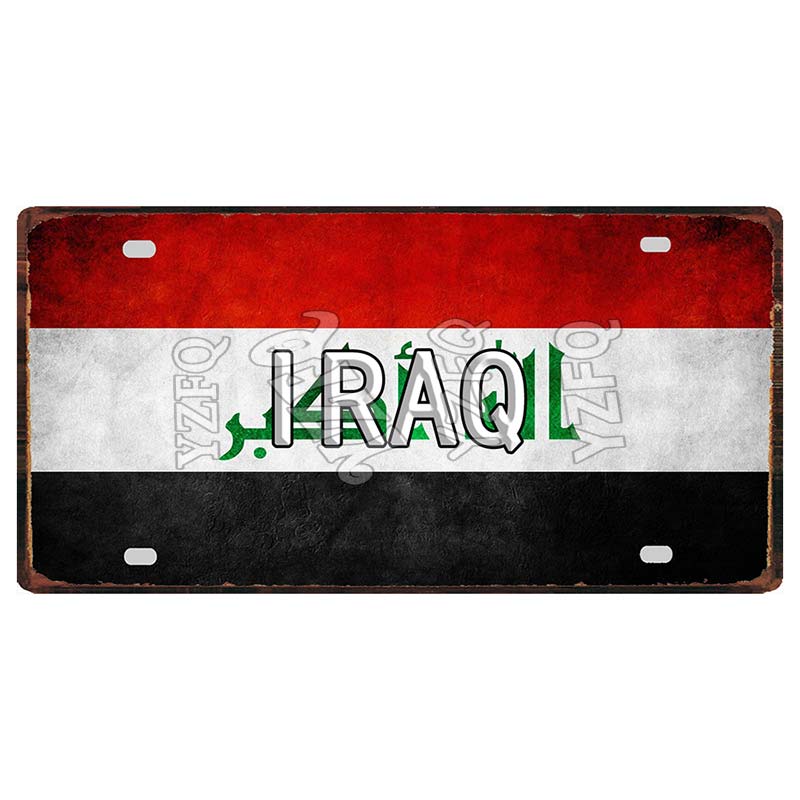 【YZFQ 】30X15CM  Metal Signs  Z - Home Decor Zurich avis et prix