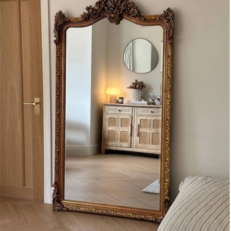 Full Body Gold Luxury Espejos  - Flooring Home Decor avis et prix
