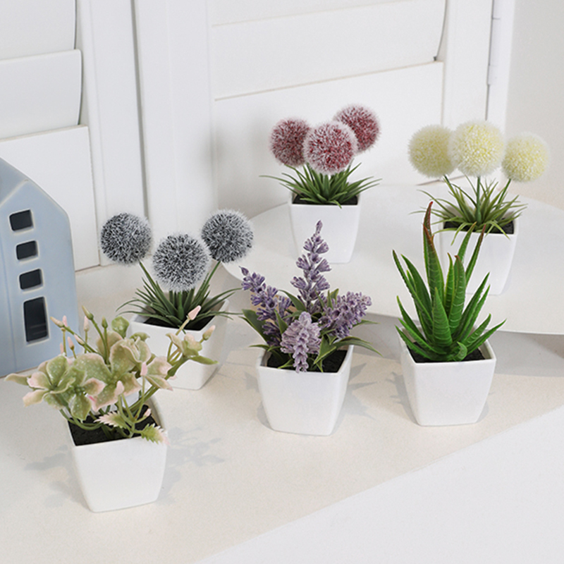 1SET (6PC) Mini Artificial Pla - Home Decor Store avis et prix