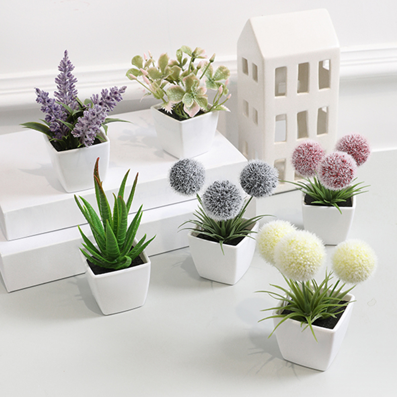 1SET (6PC) Mini Artificial Pla - Home Decor Store avis et prix
