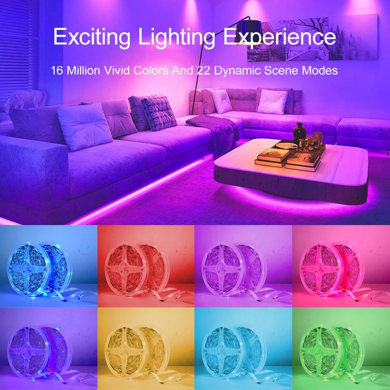 1-20m RGB LED Strip Lights 5V  - Home Decor App Free avis et prix