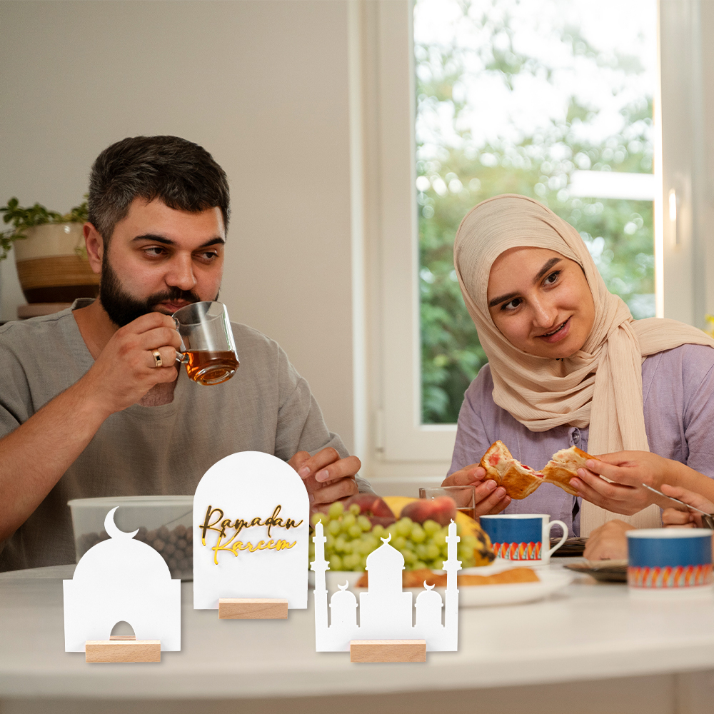 3Pcs Ramadan Kareem Islamic Mo - Home Decor Ramadan avis et prix