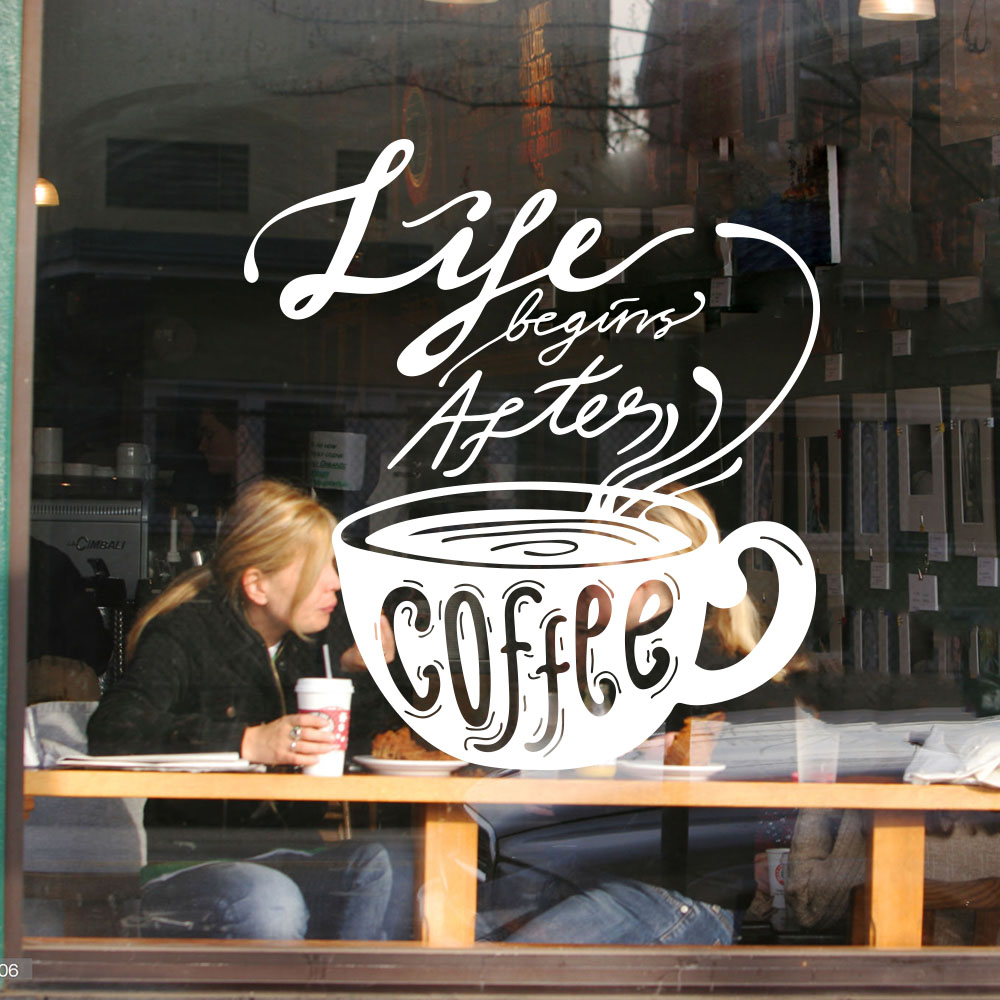 Life Begins After Coffee Mugs  - Home Decor Vinyl Flooring avis et prix