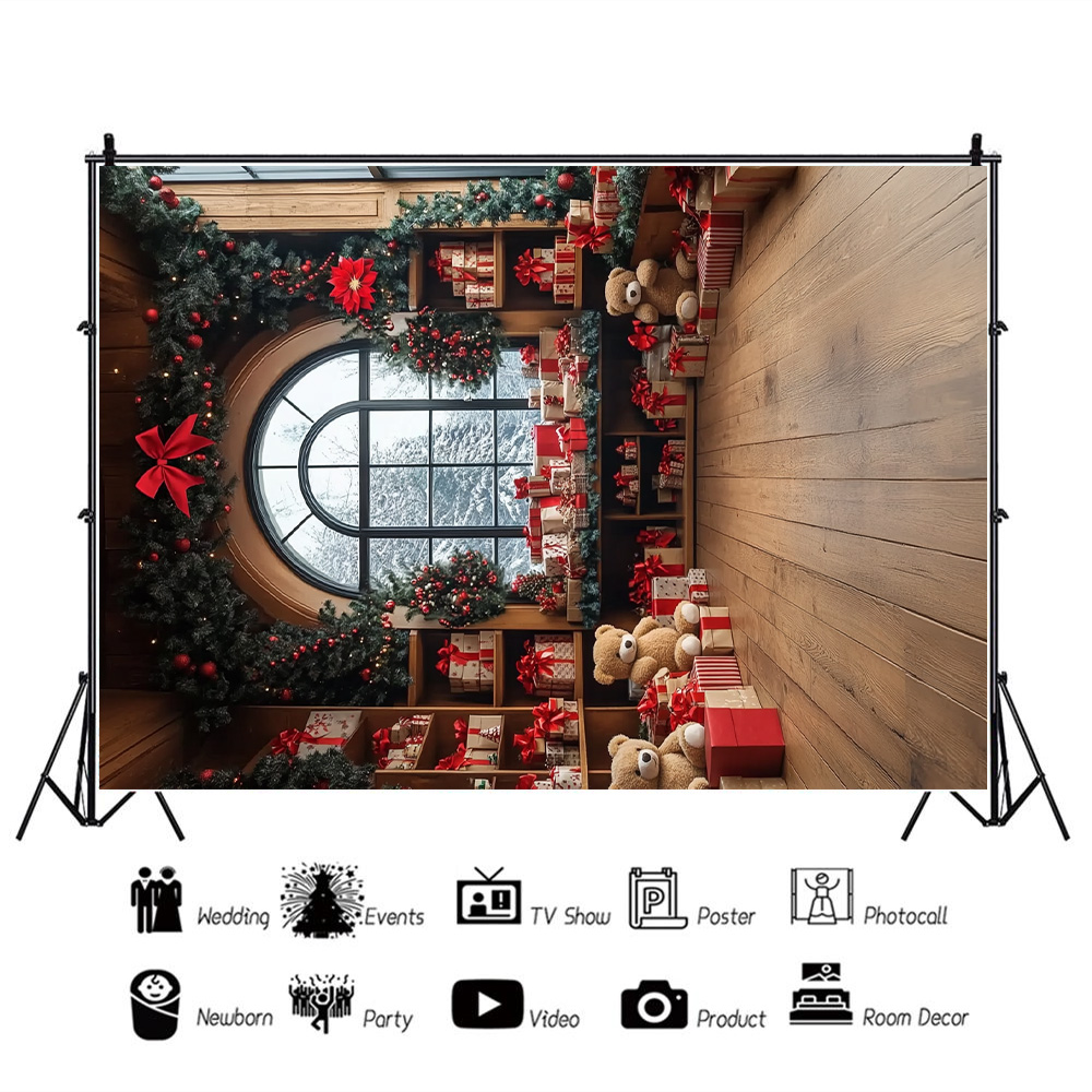 Christmas Doll Bear Photograph - Home Decor Vinyl Flooring avis et prix