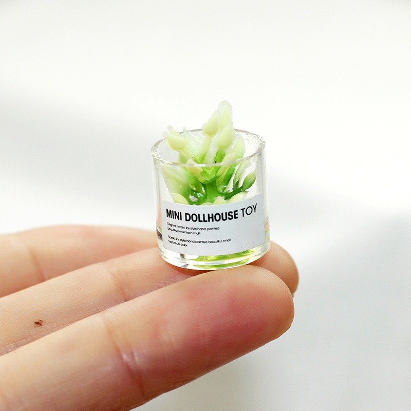Miniature food toy 1:12 scene  - Terrarium Glass Bottle avis et prix