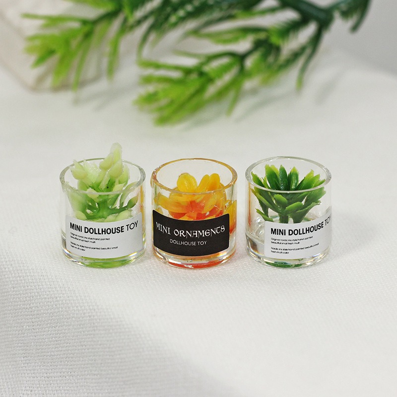 Miniature food toy 1:12 scene  - Terrarium Glass Bottle avis et prix