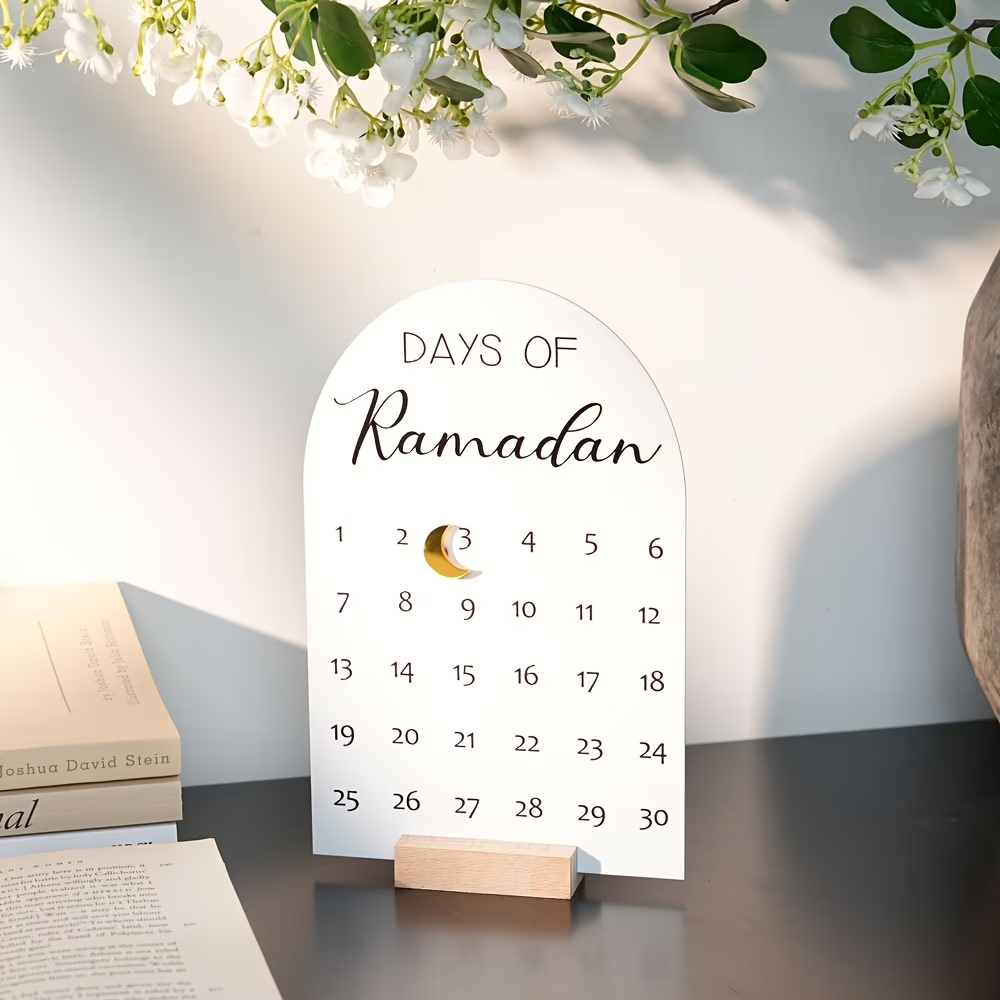 Acrylic Ramadan 30 Days Countd - Home Decor Ramadan avis et prix