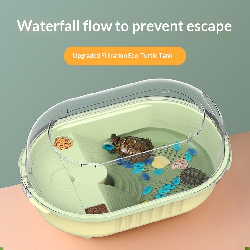 Turtle Aquarium Tank Fish Pet  - Home Decor Habitat avis et prix