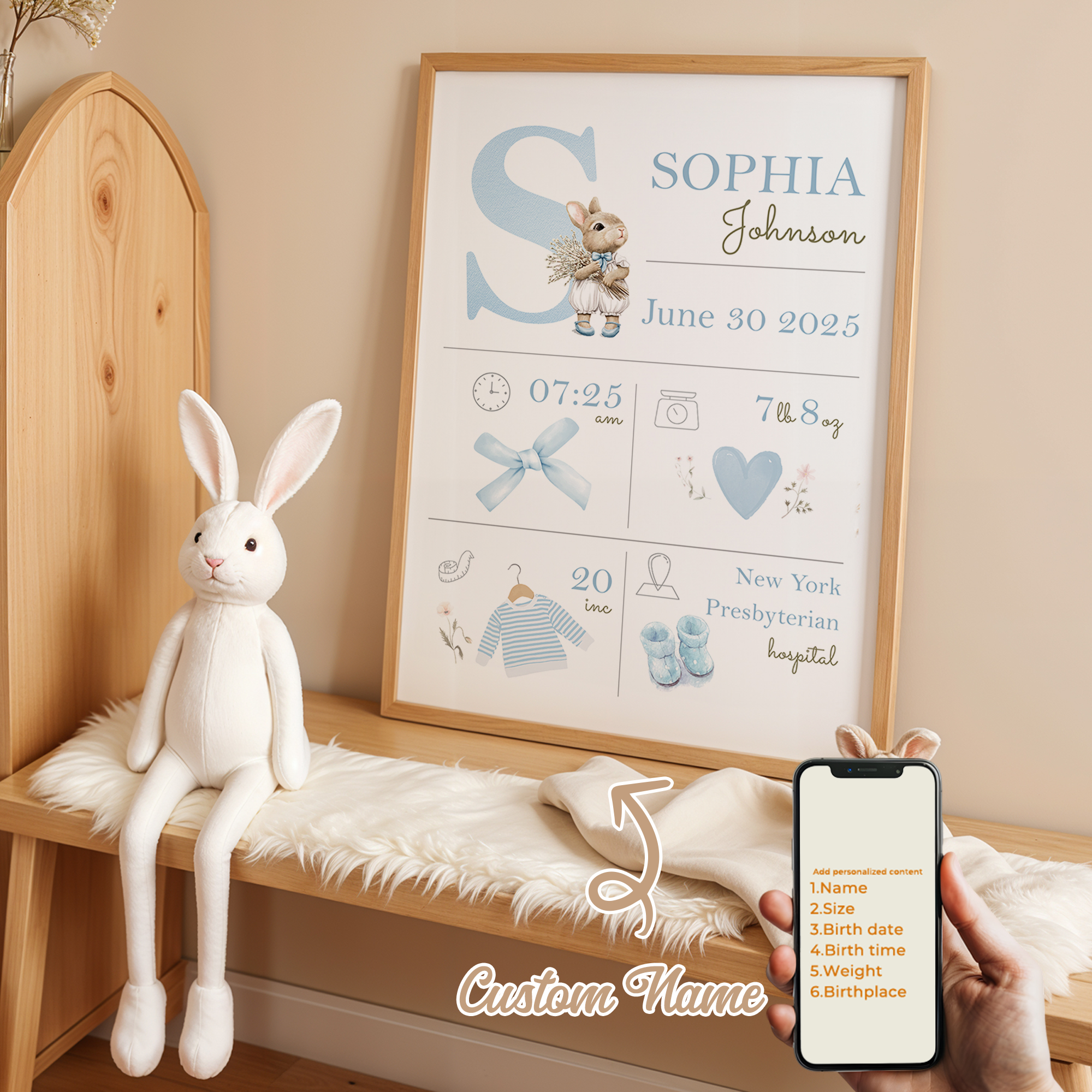 Personalized Custom Name Carto - Home Decor Aesthetic avis et prix