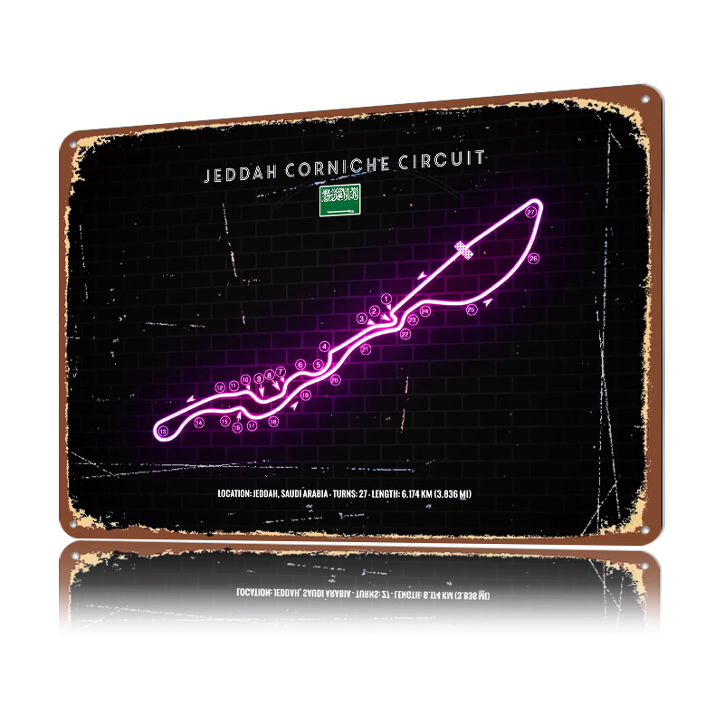 Jeddah Corniche Circuit 3D Tex - Home Decor Jeddah avis et prix