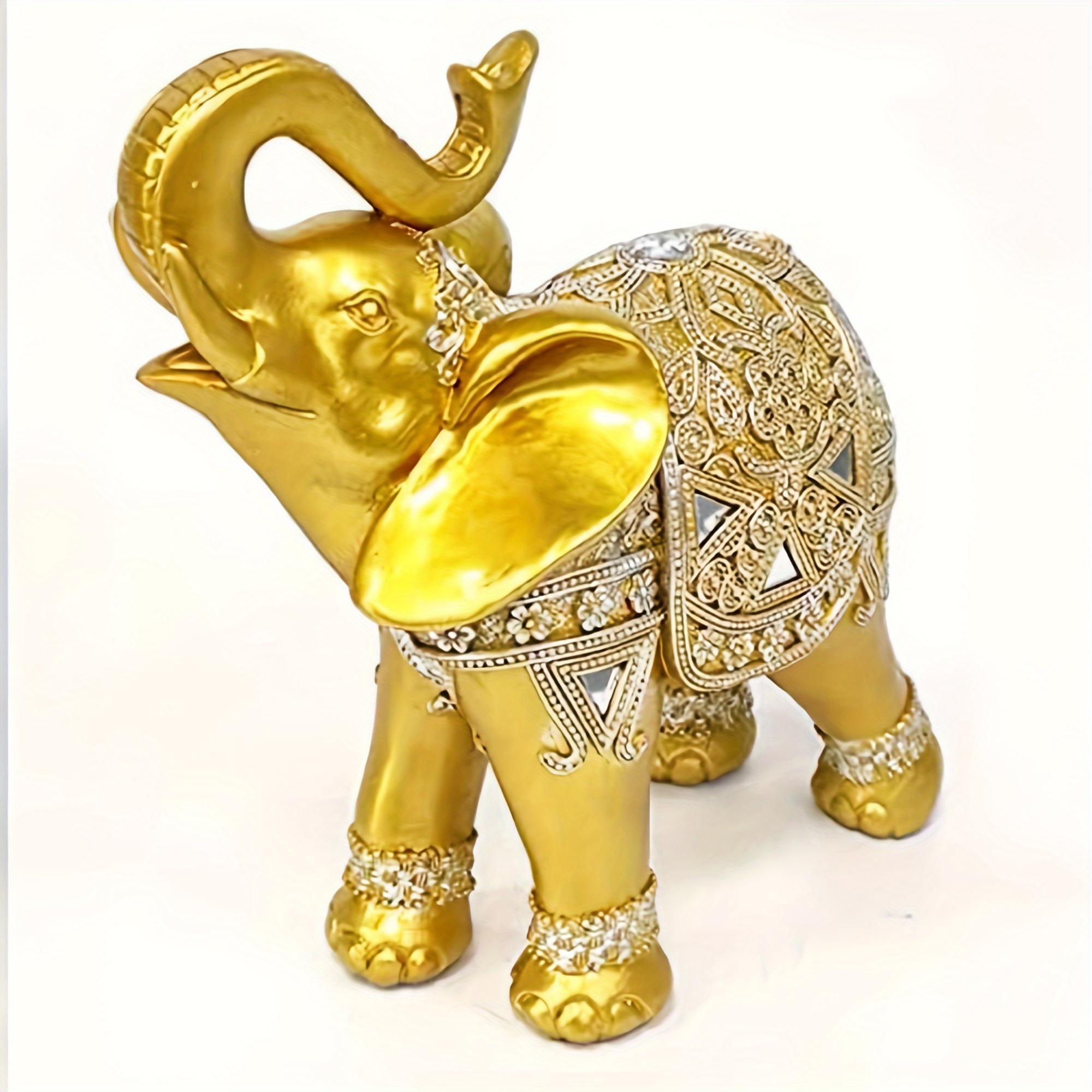 9 Inch Elephant Statue Figurin - Home Decor Enthusiast avis et prix