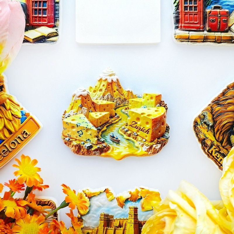 Zurich Cheese Fridge Magnet -  - Home Decor Zurich avis et prix