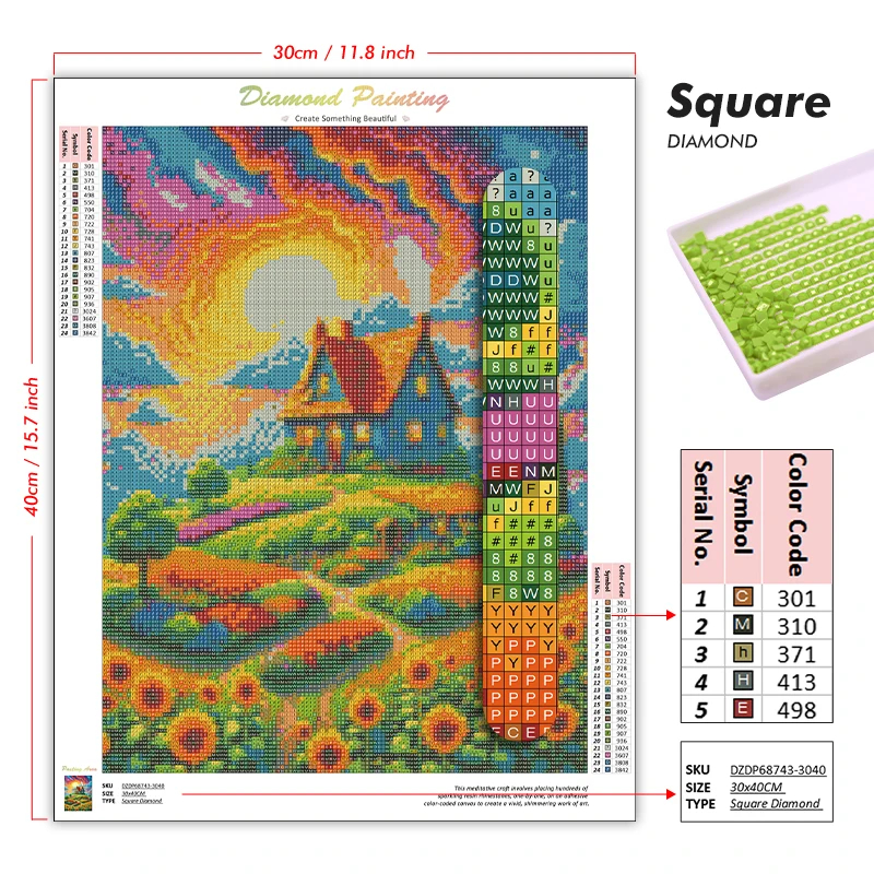 World Famous Scenery 5D Diamon - Home Decor New York avis et prix