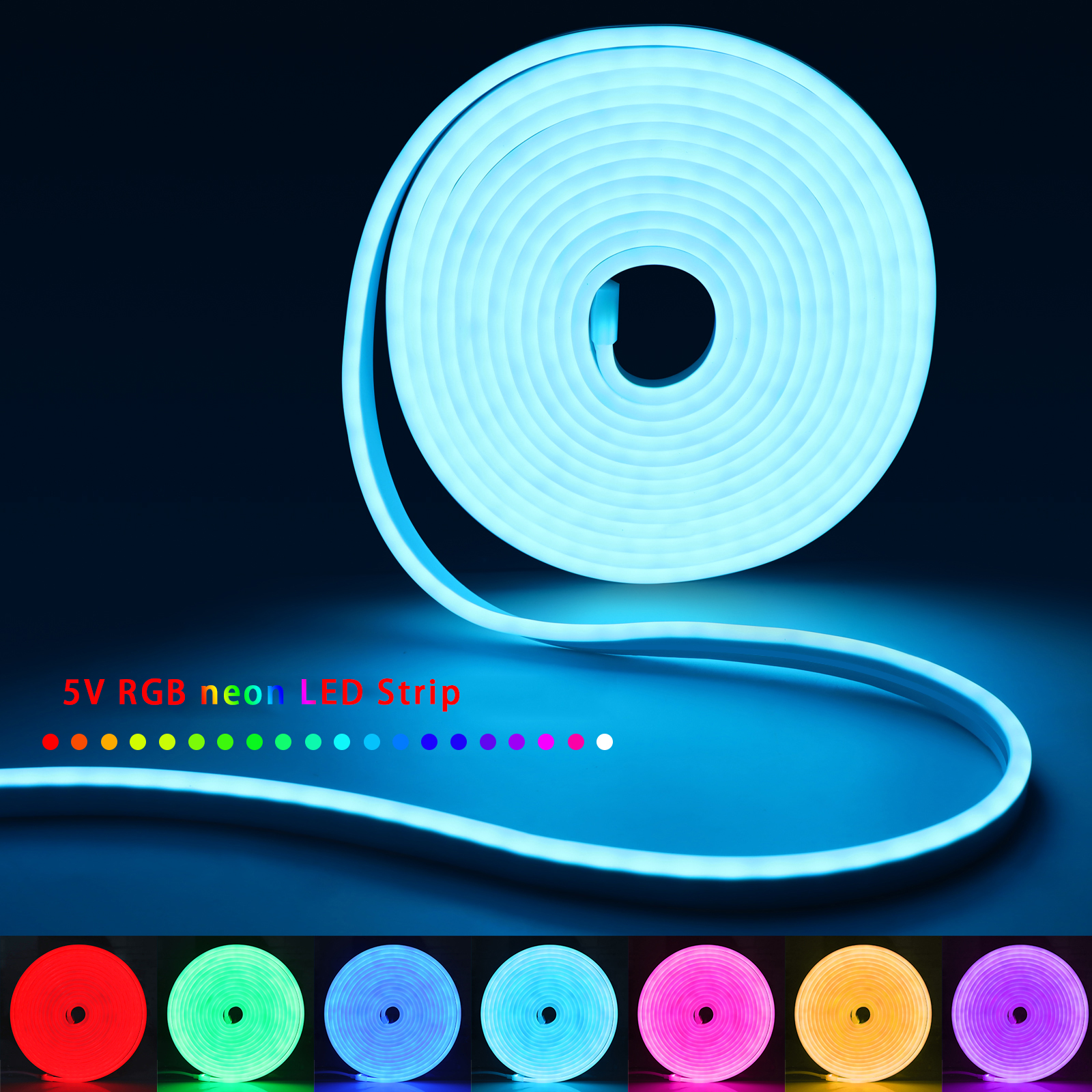 5V USB RGB Neon LED Strip Ligh - Home Decor App Free avis et prix