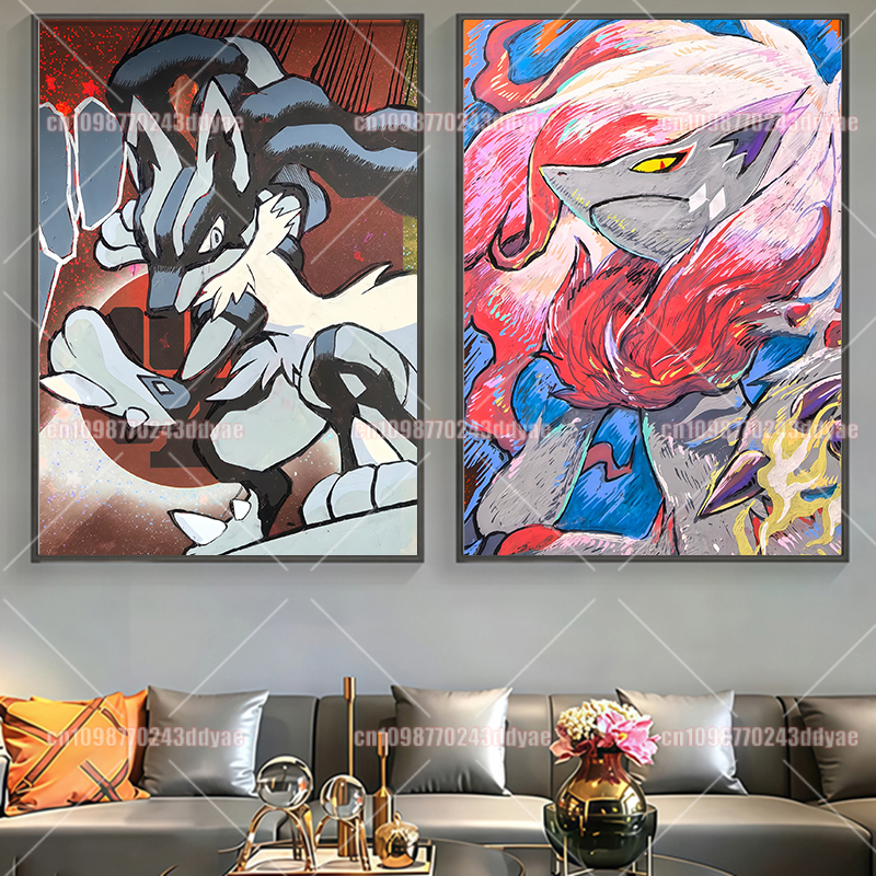 Pokémon Poster Canvas Print Tr - Home Decor Aesthetic avis et prix