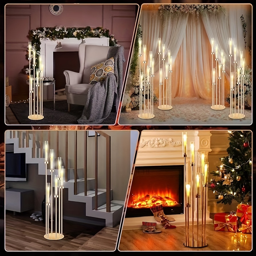 2 Sets Floor Candelabra 6 Arms - Flooring Home Decor avis et prix