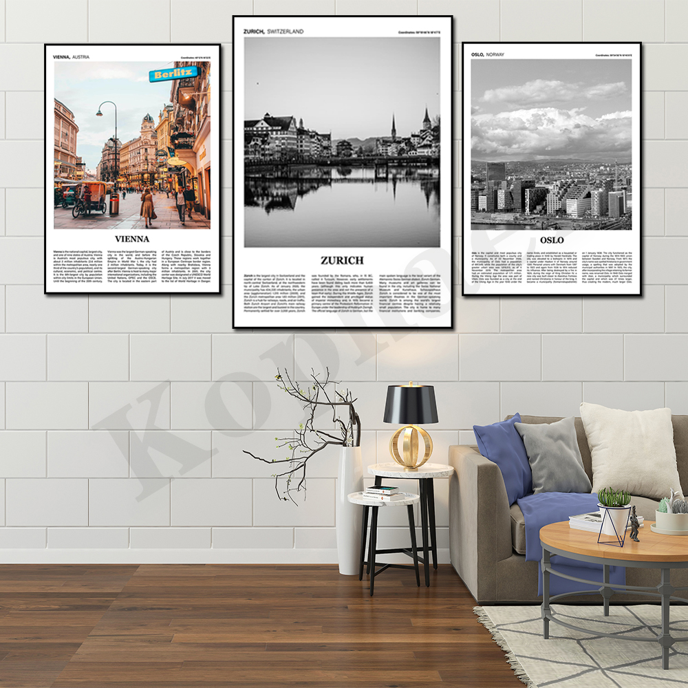 Stockholm Rome Geneva Istanbul - Home Decor Zurich avis et prix