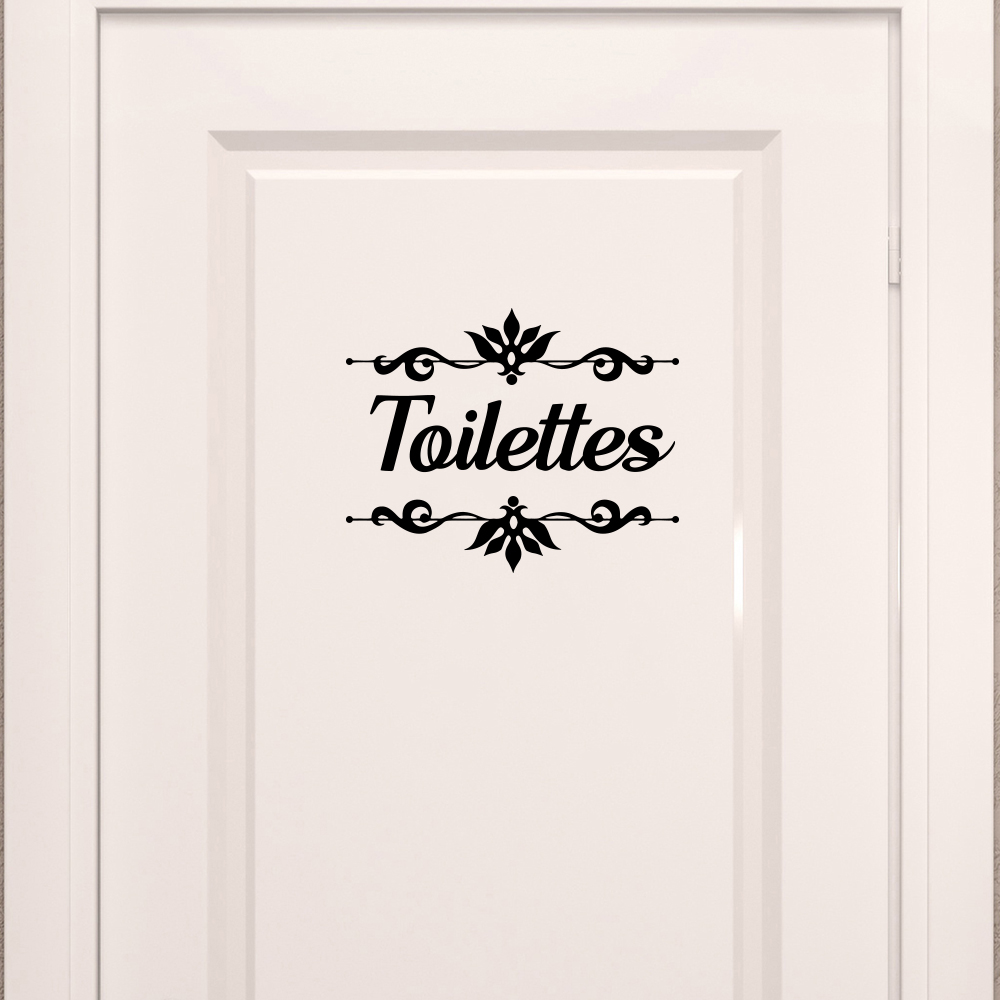 French Toilettes with Flower B - Home Decor Vinyl Flooring avis et prix