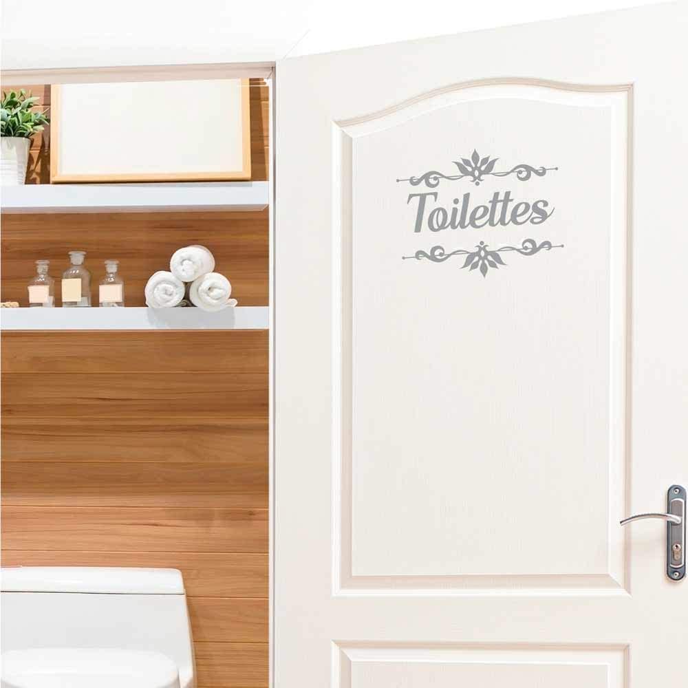 French Toilettes with Flower B - Home Decor Vinyl Flooring avis et prix